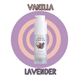 Hair & Scalp Oil (Vanilla Lavender)